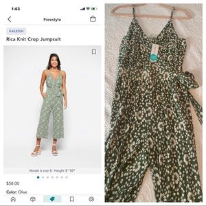 COPY - Olive green jumpsuit